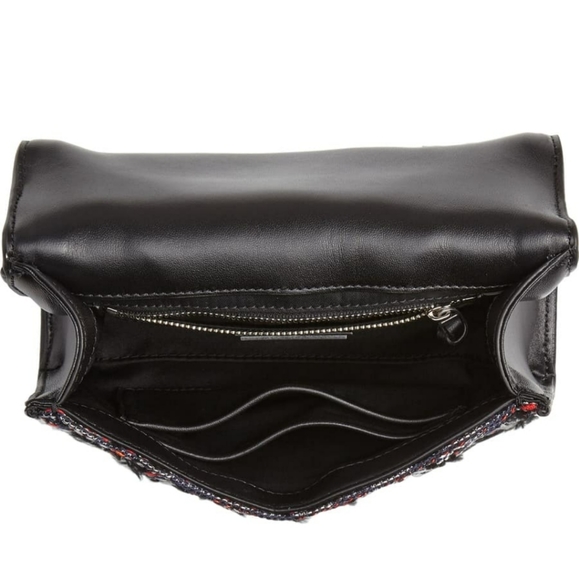 Tory burch fleming small tweed shoulder bag - Picture 4 of 7